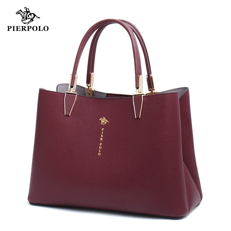 保罗真皮2020新款潮中年妈妈包包 pierpolo女士包袋