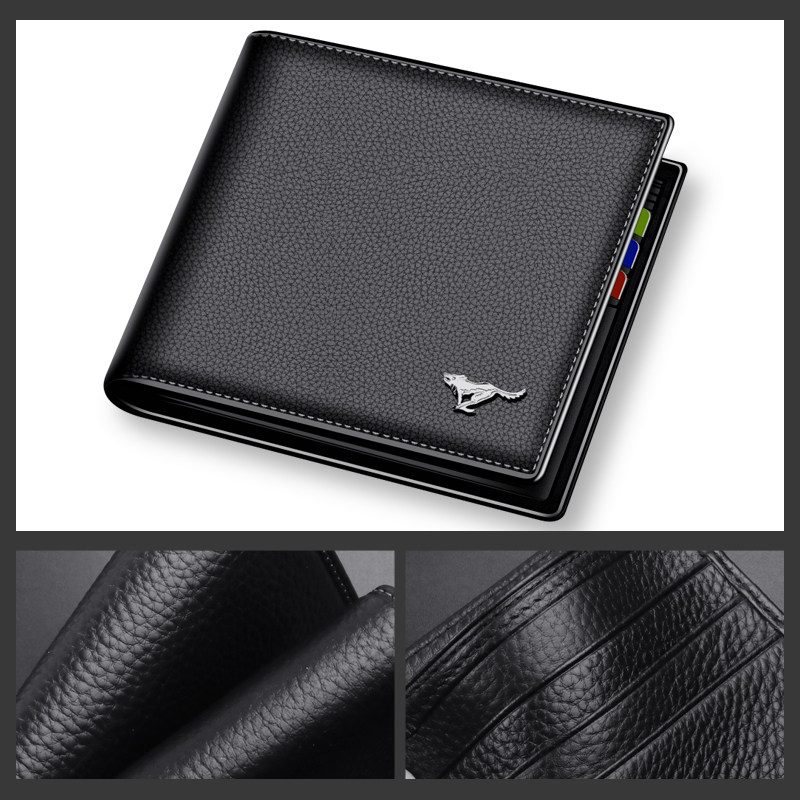 七匹狼钱包皮带礼盒套装牛皮男 七匹狼爱晗钱包