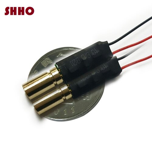 满包邮520nm1-10mw绿光点状镭射激光模组宽电压可调焦定位发射管 - 图1