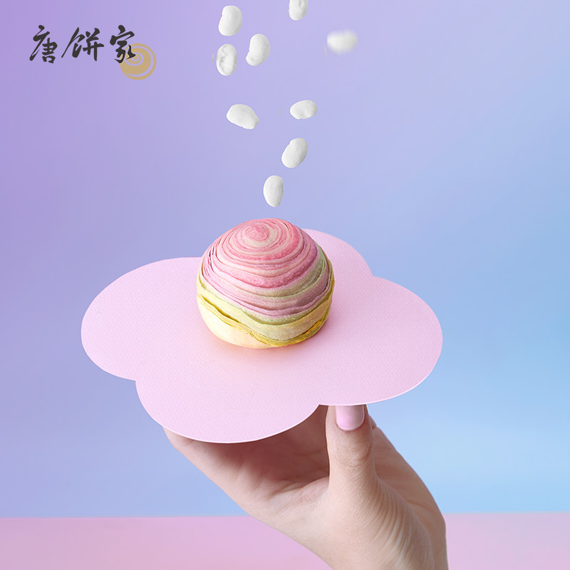 唐饼家中秋上海特产蛋黄酥霓彩礼盒 唐饼家月饼