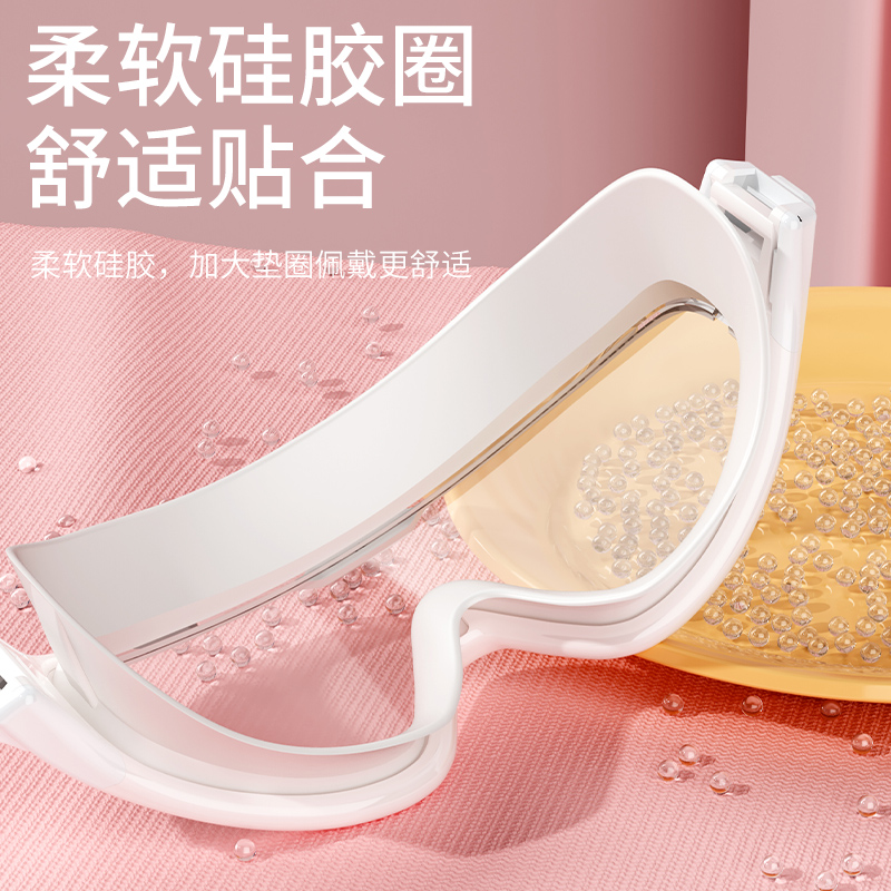 特步泳鏡女防水防霧高清近視度數大框潛水鏡泳帽套裝游泳眼鏡裝備_韓啟運動戶外專營店_運動_瑜伽_健身_球迷用品