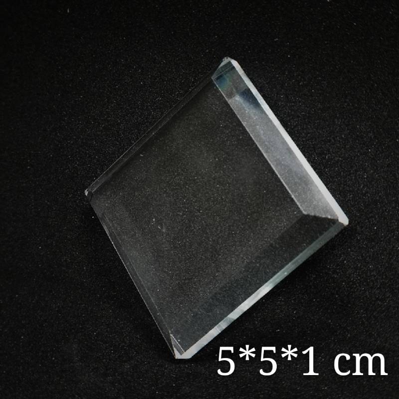水晶方块玻璃座矿物标本展示底座大摆件也能用以南的小巷矿物周边 - 图1