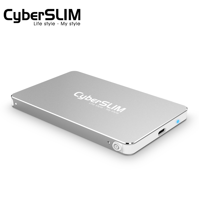 移动硬盘盒2.5英寸外接usb3.1 Type-C笔记本ssd固态7mm硬盘盒子gen2兼USB3.0铝合金存储读取壳typec S25U31-图1