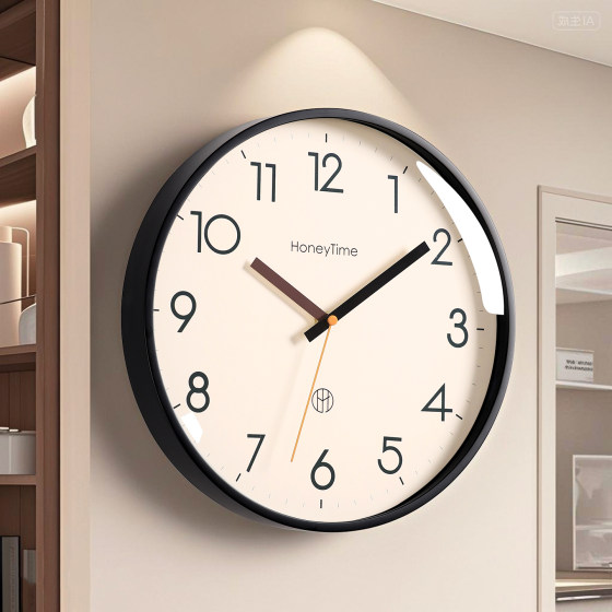 Modern simple home silent wall clock