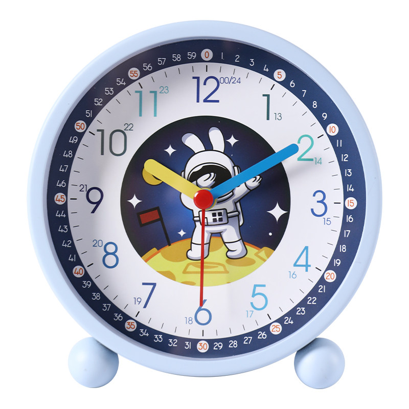 摆放式早教闹钟男孩小学生起床神器 翰林家居闹钟/投影钟