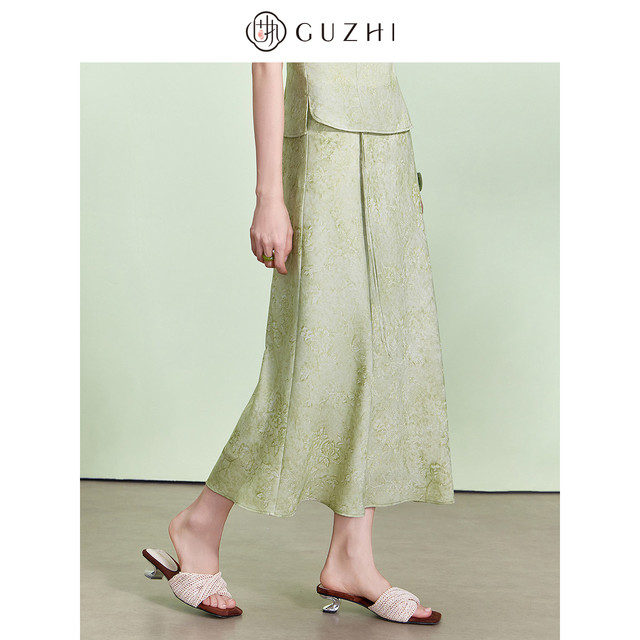 ສິ້ນກະໂປງ Jacquard ໃໝ່ຂອງຈີນທີ່ແຂງແກ່ນ