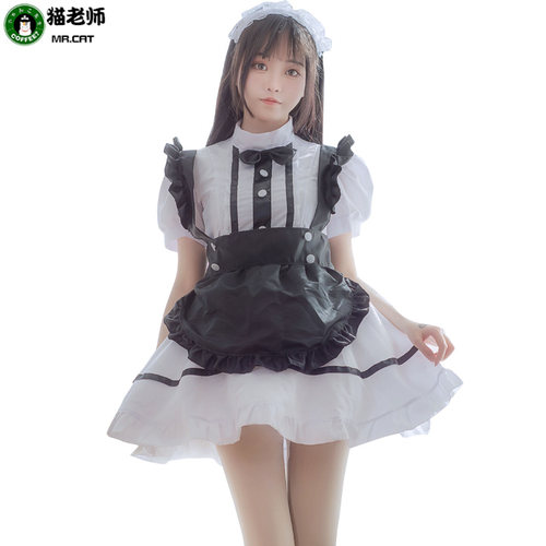 猫老师调教咖啡厅女仆装二次元cosplay女佣服动漫女装全套萌妹子 - 图0