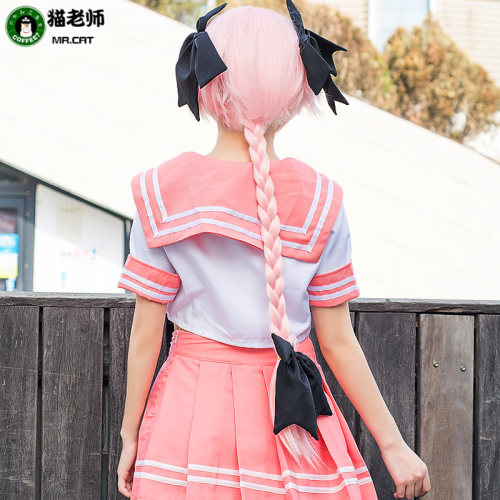 猫老师阿斯托尔福cosplay水手服全套动漫fate命运之夜阿福女装衣 - 图3