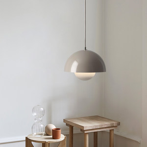 万鑫 设计师餐厅吊灯丹麦花苞灯简约网红北欧奶油风床头小吊灯