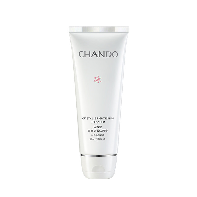 自然堂雪润皙白深层清洁补水洗面奶 自然堂名轩洁面