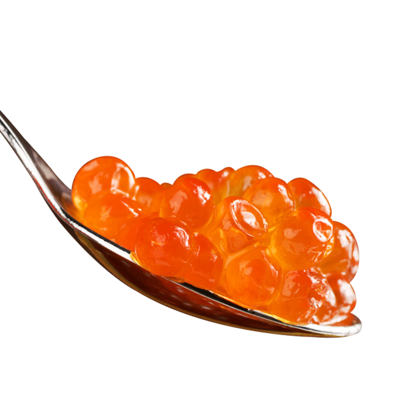 御鲜轩鱼子酱即食鱼子三文鱼籽250g日料刺身新鲜寿司广东惠州 小麦优选