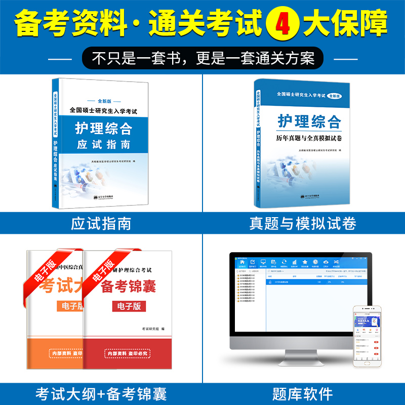 护理考研综合2024全套护理综合考研2020应试指导教材历年真题模拟试卷308护理学资料2本全国硕士研究生入学护士护理综合考试用书-图0