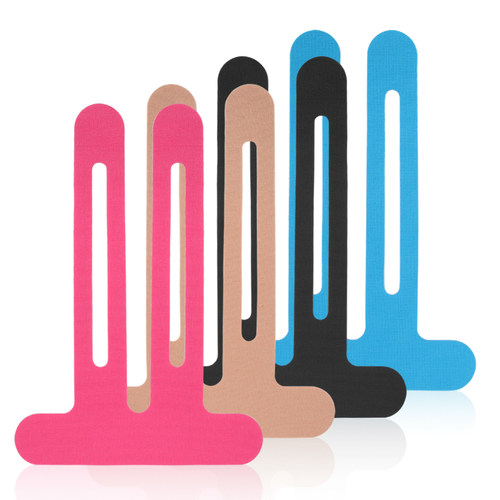 膝盖预分切肌肉贴运动肌贴肌内效贴运动员专用弹力绷带膝盖预裁切 - 图3