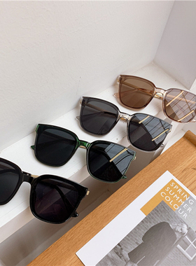 墨镜黑色方形复古风蹦迪太阳镜