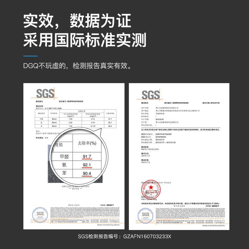 dgq电器旗舰店dgq车载空气净化器汽车用新车内除甲醛消除异味杀菌器负离子臭氧3
