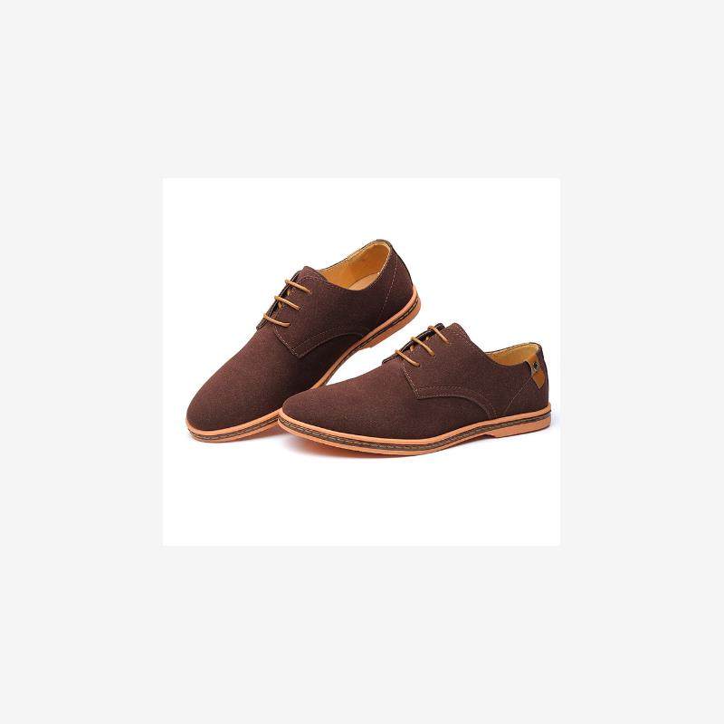 Casual oxford suede shoes men size 46 47男士反绒皮休闲牛筋鞋,淘宝优惠券,粉丝福利购,淘宝优惠卷