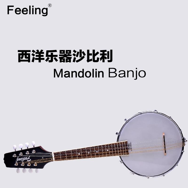 班卓琴FMBJ-12 feeling曼陀铃琴班卓琴 banjo琴手工西洋乐器直销-图2