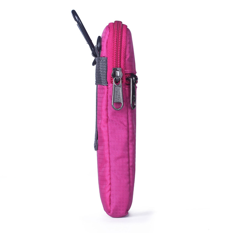 Men and women wear belt bag 6-inch mobile phone bag