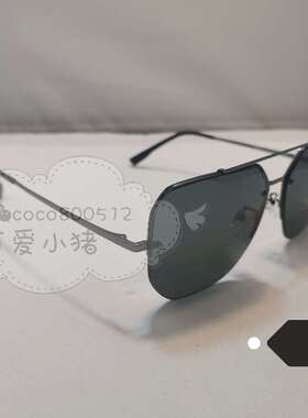 小蜜蜂时尚风金属偏光太阳镜偏光