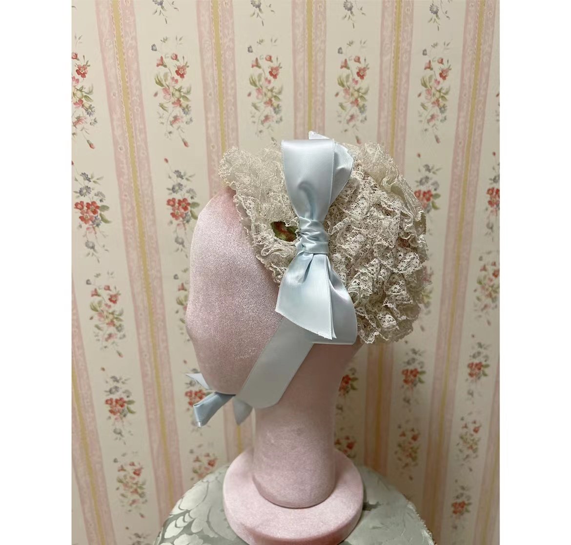 美式纯纸田园背景墙壁纸粉色玫瑰花竖条纹女孩房婚房卧室墙裙壁纸,淘宝优惠券,粉丝福利购,淘宝优惠卷