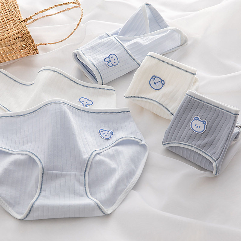 日系内裤女纯棉少女学生全棉低腰纯色可爱三角短裤提臀包臀,淘宝优惠券,粉丝福利购,淘宝优惠卷