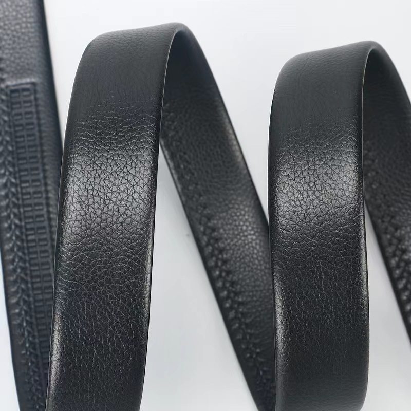 皮带无头男士头层牛皮板扣不带头纯牛皮男性自动扣裤带真皮腰带条,淘宝优惠券,粉丝福利购,淘宝优惠卷