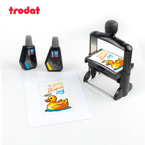 欧洲进口trodat卓达回墨印油7011多彩系列彩色印油多色可选套印渐变色回墨印章印油 - 图3