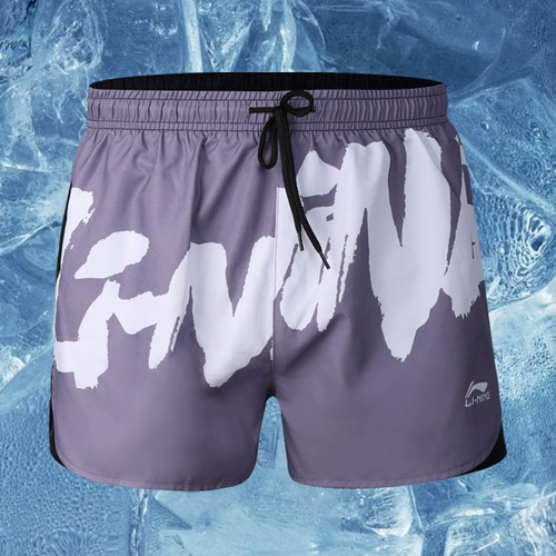 Li Ning, спортивные быстросохнущие шорты, баскетбольный комплект для тренировок для спортзала, для бега