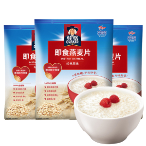 桂格即食燕麦片谷物冲饮麦片