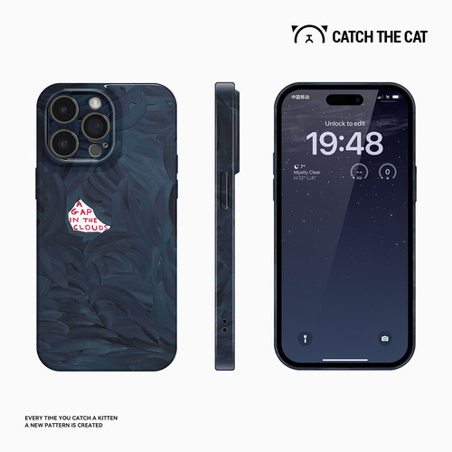 云隙~独特好看小众菲林适用iPhone16/15pro手机壳新款华为nova13软OPPOreon12苹果14vivoS20一加ACE3荣耀200 - 图0