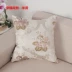 Gối hoa vải châu Âu đệm sofa gối gối hình chữ nhật giường đệm có thể được tùy chỉnh - Trở lại đệm / Bolsters