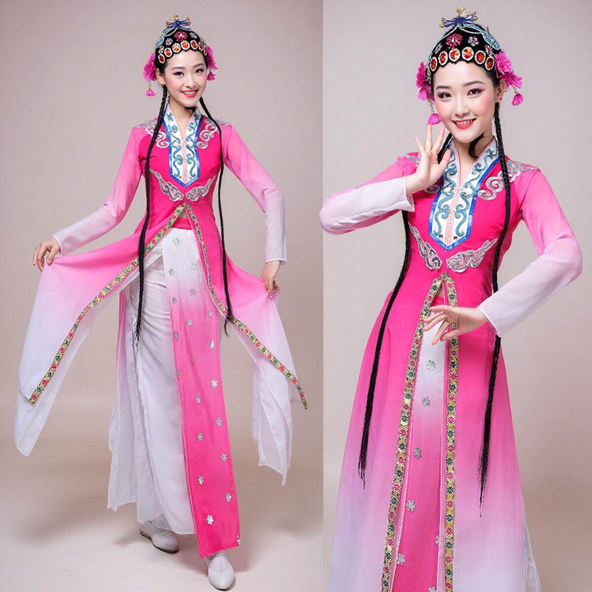 俏花旦忆青衣桃李杯梨花颂舞蹈服戏服越剧小花旦戏曲春闺梦表演服