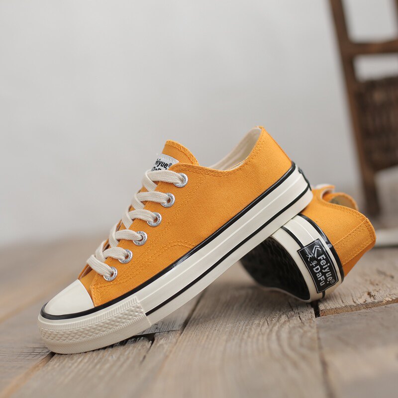 feiyue /飞跃新款春季街头流行女鞋 鼎蜀运动户外帆布鞋