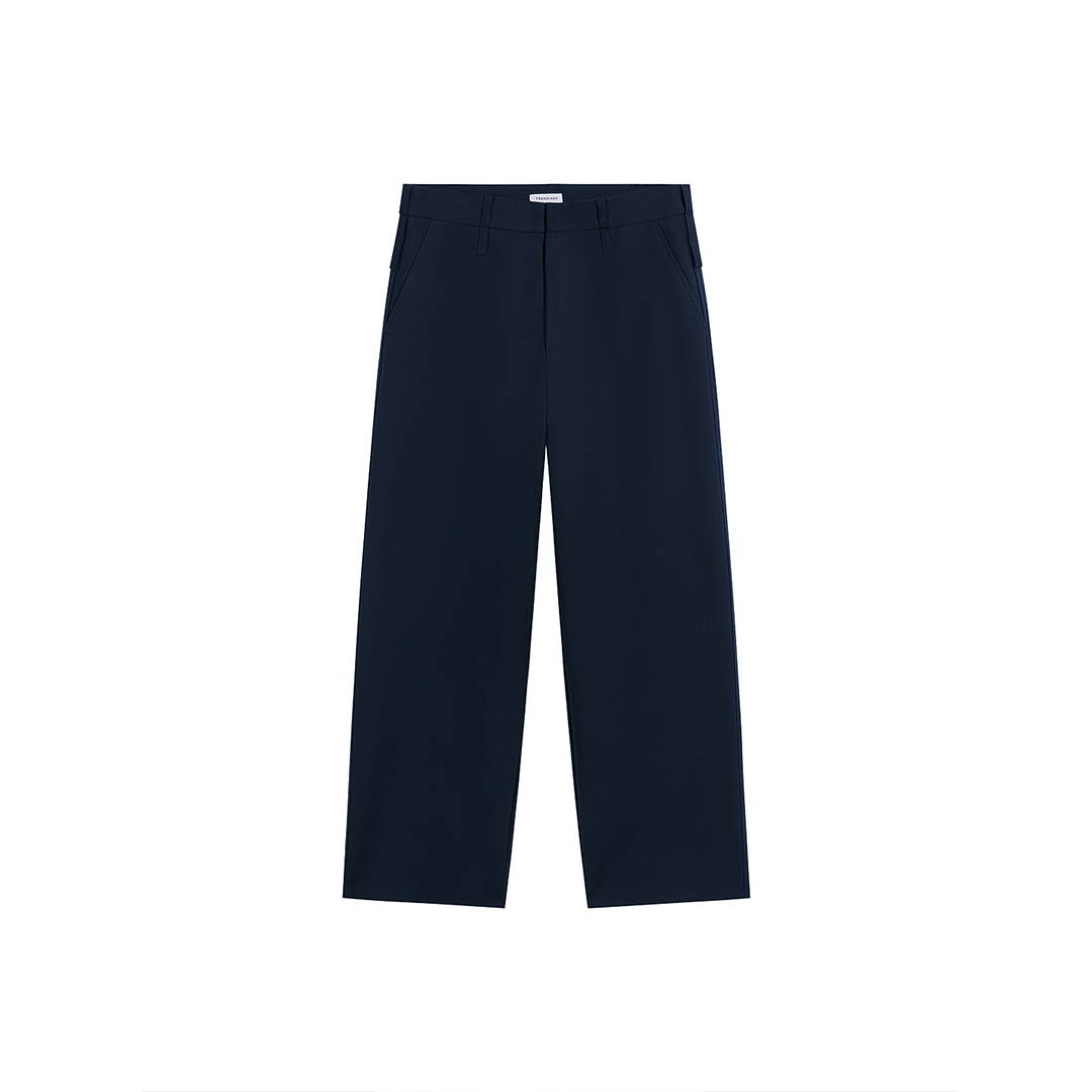 TRENDIANO2025新款天丝棉长裤男士阔腿休闲裤 1SM1060060 - 图3