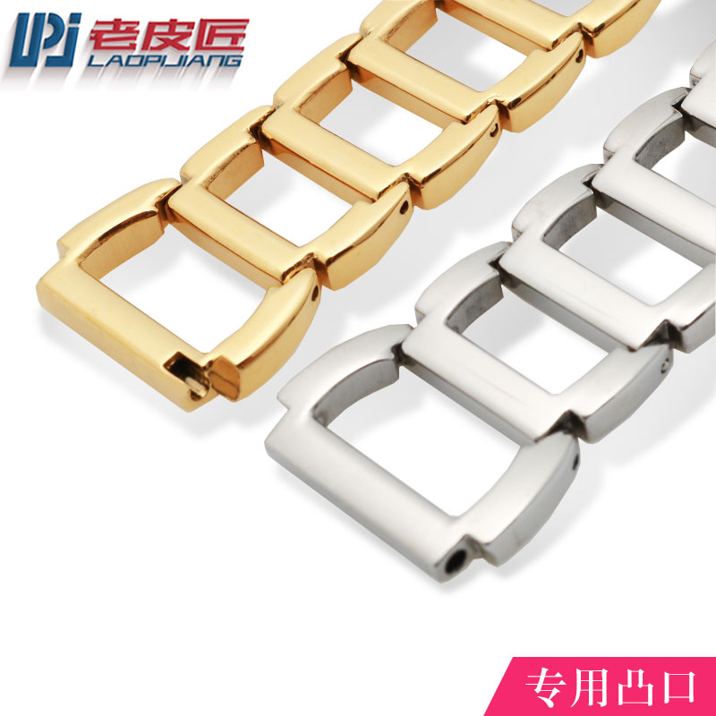 精钢表链适配CK女K3G23626/K3G231/K2G231/6 K2Y2Y1镂空表带16mm - 图2