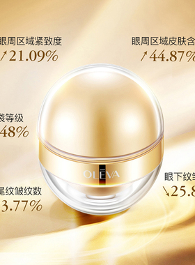 到手2瓶奥洛菲早晚眼霜淡细纹