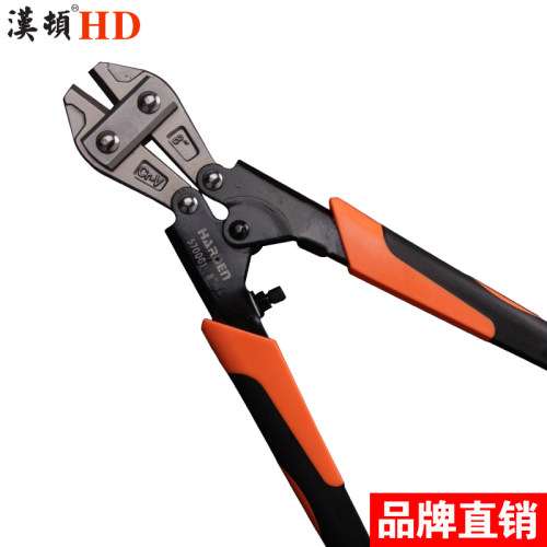 汉顿断线钳钢丝网剪刀省力铁丝网剪子专用手工剪铜线老虎钳钢丝钳 - 图1