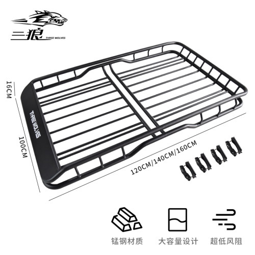 车顶行李框 越野SUV专用行李架车顶架行李框汽车车载通用行李框 - 图0