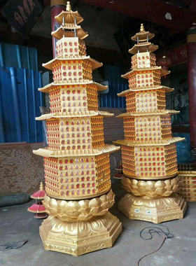 落地大型灯塔光明灯千佛灯