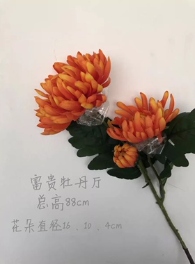 仿真客厅落地舞台摆放龙爪菊假花