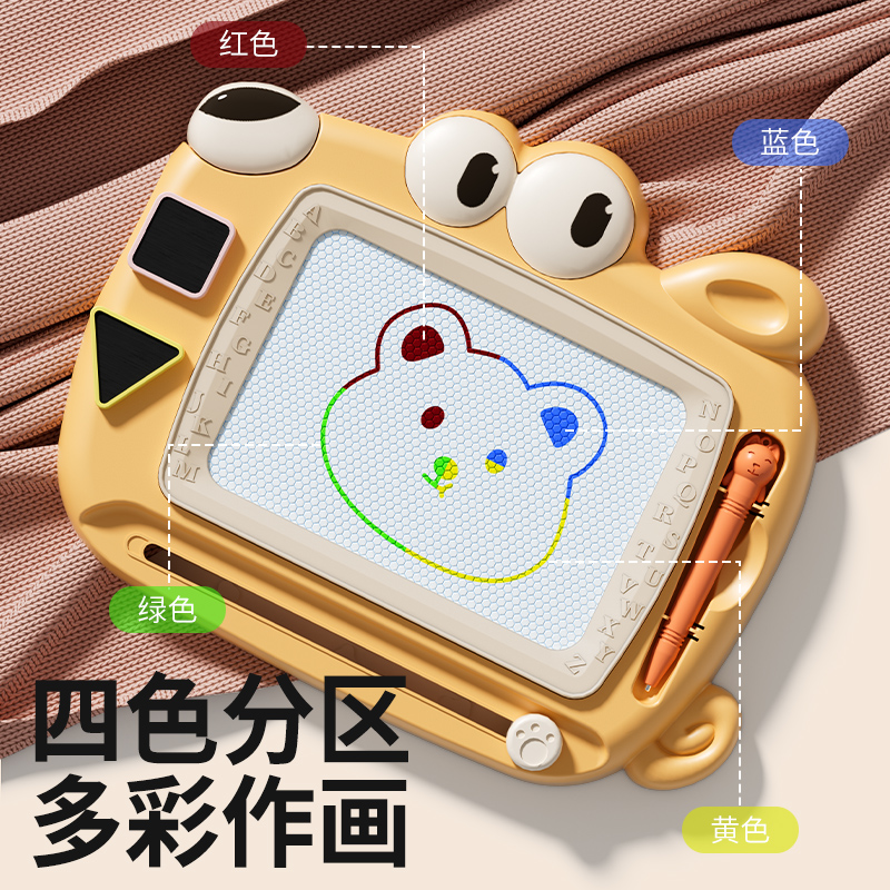 儿童画板家用磁性手写字板可消除宝宝涂鸦绘画画板双面2婴幼儿3岁