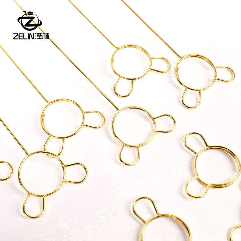 泽林鲜花包装材料 花艺贺卡明信片金属卡插 韩式花束装饰镀金花插,淘宝优惠券,粉丝福利购,淘宝优惠卷