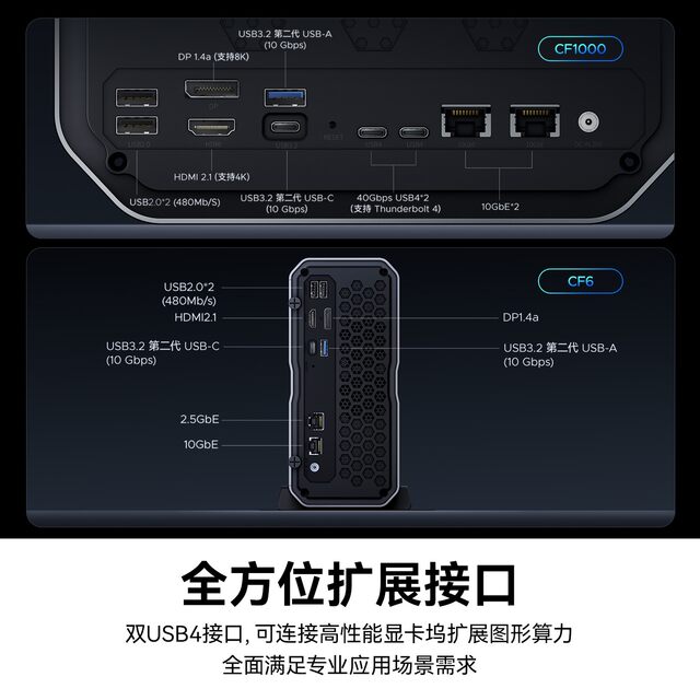 Orrick NAS network storage CF500 seven-disk 10G nas private cloud CyberData hard drive host mobile computer backup remote office data sharing cloud storage server