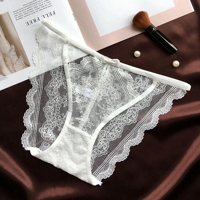 性感细带侧镂空欧美风低腰内裤女短裤丝滑蕾丝三角裤透明网纱,淘宝优惠券,粉丝福利购,淘宝优惠卷