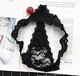 Sexy lace diced T -shaped low -waist underwear female transparent short pants funny