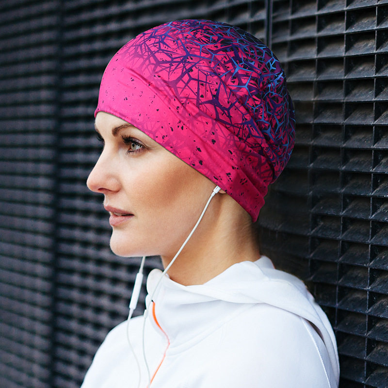 秋冬季帽运动帽子男垂钓帽健身帽女跑步防风冷帽运动双层帽子保暖_虎窝淘