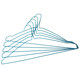 Special spray-painted wire clothes hanger for dry cleaning shop, disposable clothes hanger for laundry shop 2.2 steel wire clothes support metal clothes hanger