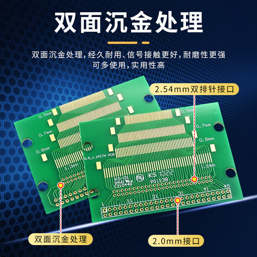 SOP转接板 SOP8 SOP10 SOP16 SOP28 TQFP QFN56/64 IC测试板PCB板 - 图2