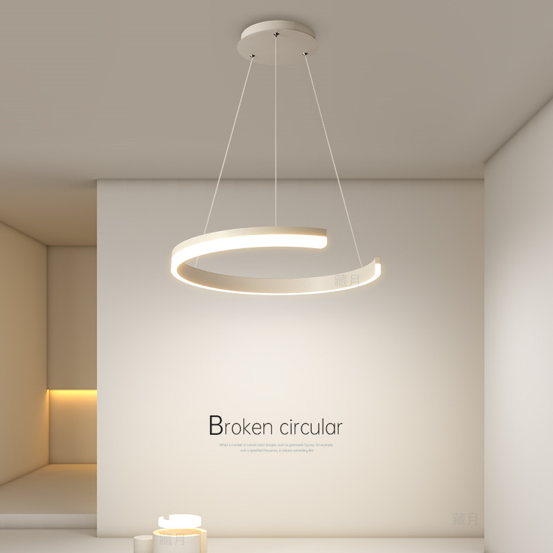 创意led吊灯简约现代餐厅灯极简主卧室灯客厅灯网红吧台餐桌灯具,淘宝优惠券,粉丝福利购,淘宝优惠卷