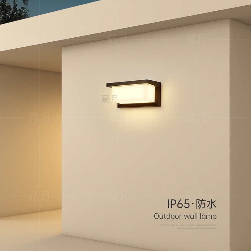 户外壁灯防水别墅庭院灯led大门两侧墙壁灯露台灯饰走廊过道灯具 - 图0